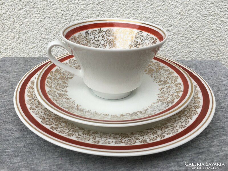 Coffee set for one person Weimar porcelain gdr