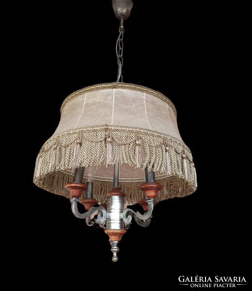 Antique 4-branch chandelier