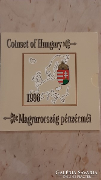 1996 Circulation series coins of Hungary bu unc