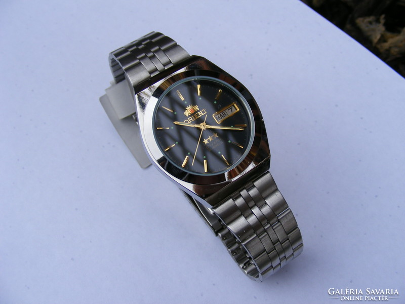 Orient automatic wristwatch, vintage, new, 21 jewels
