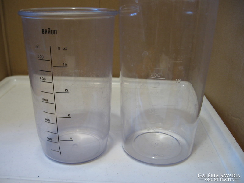 Mixing cups for Braun hand blenders