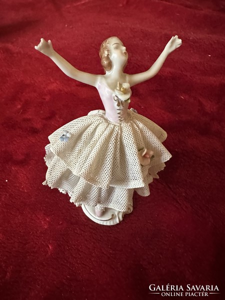 Unterweissbach dresden porcelain ballerina