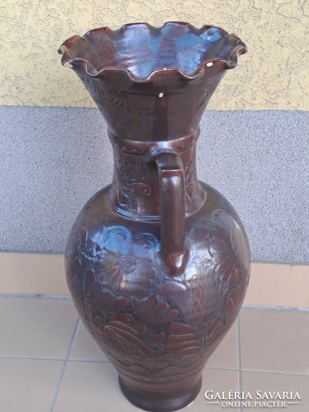 Large Korund floor vase 58 cm.!