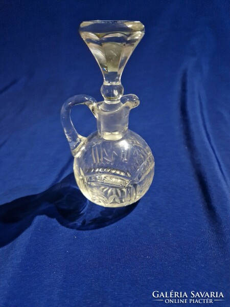 Polished glass set vinegar oil pourer