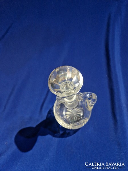 Polished glass set vinegar oil pourer