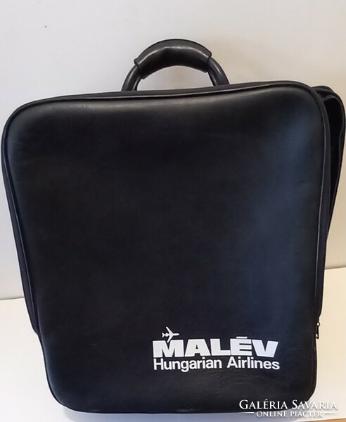 Újszerű Malév bőrönd ALKUDHATÓ Art deco design