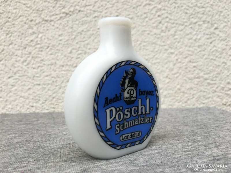 Pöschl - Schmalzler régi német tubákos üveg