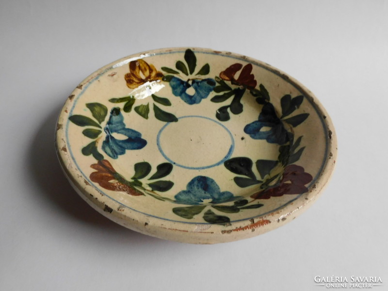 Tordai (Transylvania) hard ceramic wall bowl 20 cm