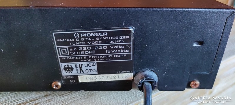 Pioneer f-303 rds tuner