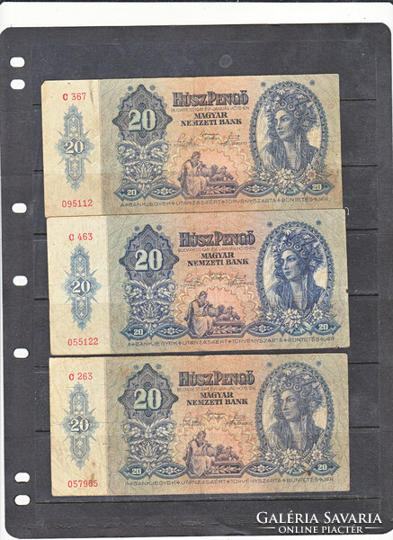 Magyarország 20 pengő 1941 FA