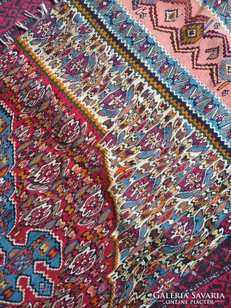 Senneh kilim carpet - hand weaving