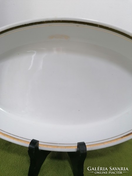 Aranybika hotel Alföldi porcelain sausage plate