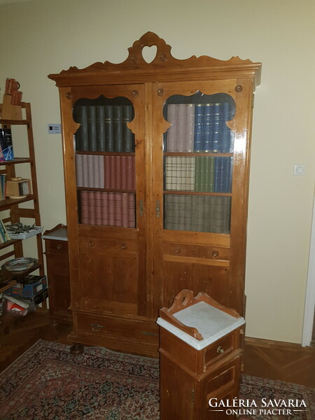Wardrobe with 2 bedside tables