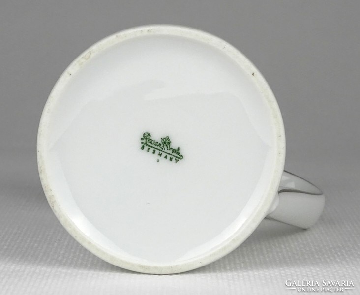 1P123 Régi jelzett kisméretű Rosenthal porcelán tejszínes kiöntő 9 cm
