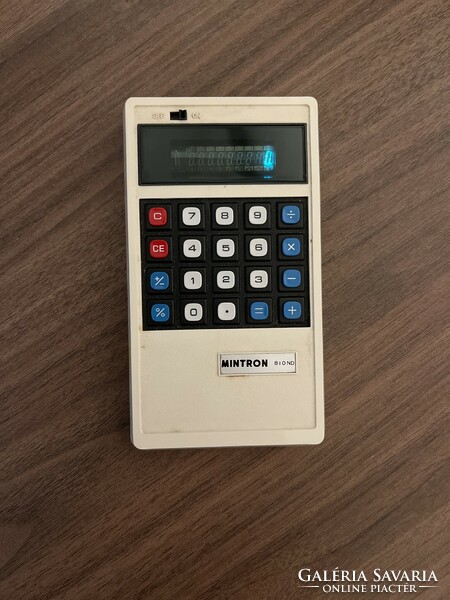 Mintron 810 nd counting step