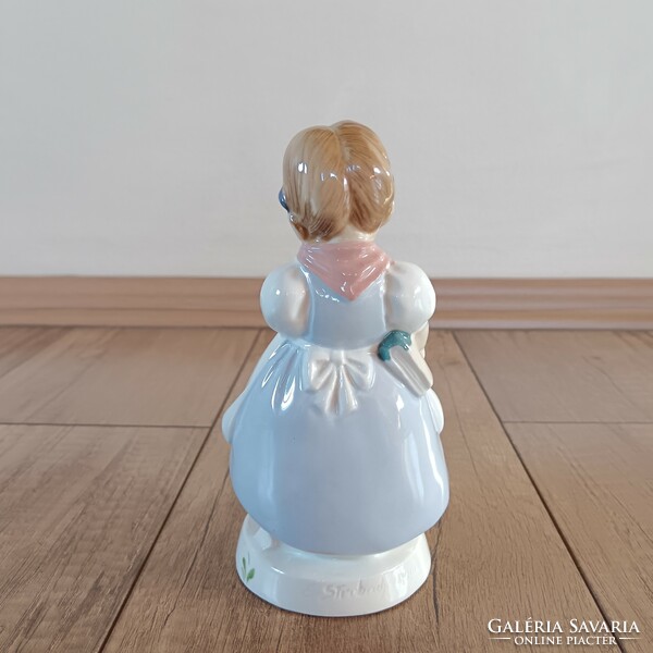 Antique royal dux little girl figure elly strobach