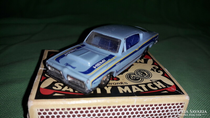2012. MATTEL - HOT WHEELS - Plymouth -MUSCLE MANIA '68 HEMI BARRACUDA fém kisautó a képek szerint