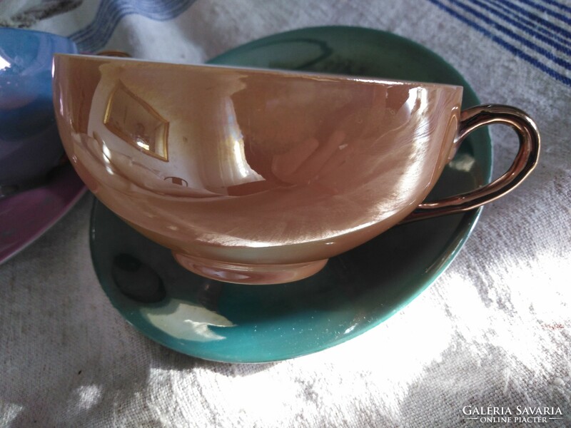 Japán - tojáshéj porcelán, kávés, teás szett / 2 személyes