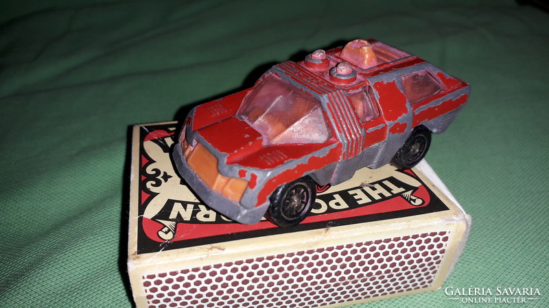 Retro Hungarian matchbox button bootleg hobby car superfast moon walker metal small car 1:64 according to the pictures