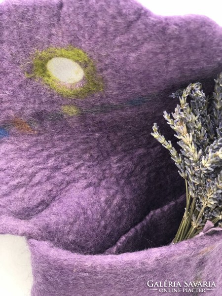 Felt bag - lavender