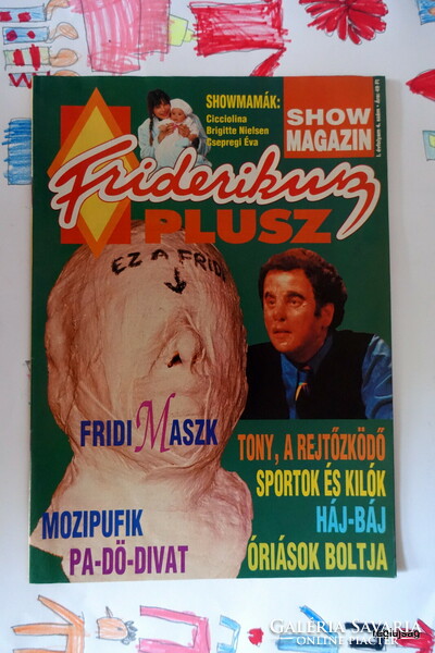 1993 október 29  /  Friderikusz Plusz  /  Születésnapra, ajándékba :-) Eredeti, régi ÚJSÁG