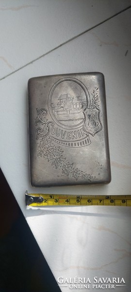 Antique Russian silver cigarette holder from around 1890