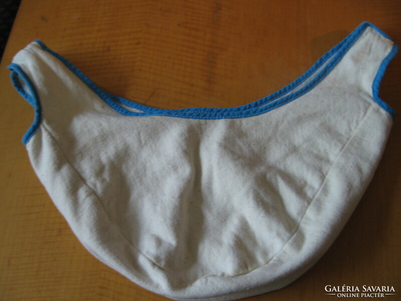 Retro handmade sewn thermal shopping bag, bag