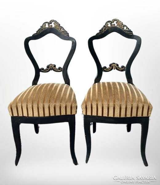 Antique chairs in pairs