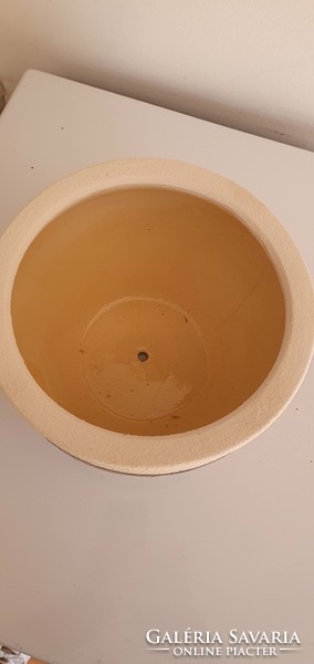 Migros ceramic flower bowl, flower pot, kasbo