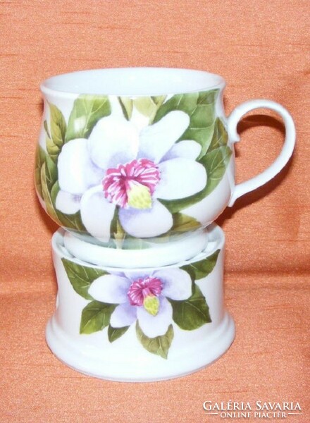 Porcelain warmer, warmer and mug
