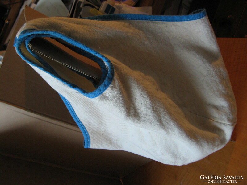 Retro handmade sewn thermal shopping bag, bag