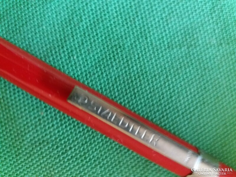 Retro metal, plastic staedler mechanical pencil 0.5 rare red color cover according to pictures