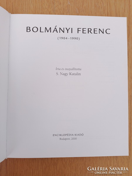 Bolmányi Ferenc (S. Nagy Katalin szerk.)