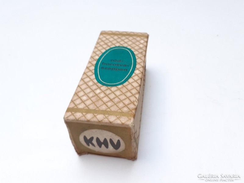 Retro khv rod shaving soap old box paper box