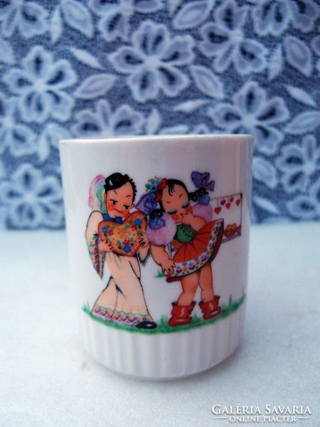 Zsolnay fairy tale mug