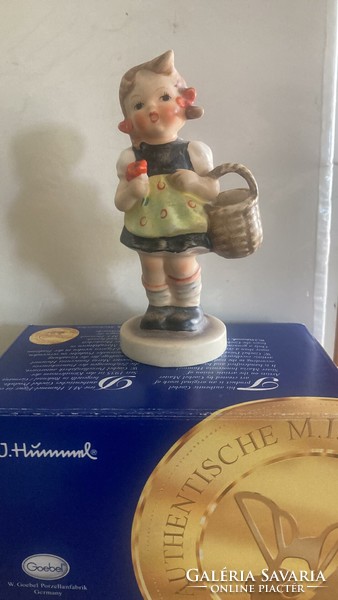 Goebel/Hummel " Der erste Einkauf  " gyűjtői figura