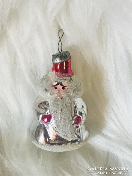 Retro glass Christmas tree decoration, mini Christmas tree