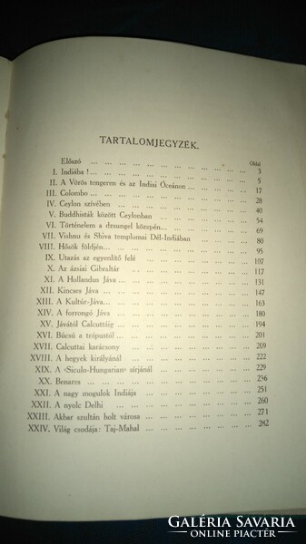 Collectors! Károly Erdősi: in sunny India, 1927, published by the Szent István troupe