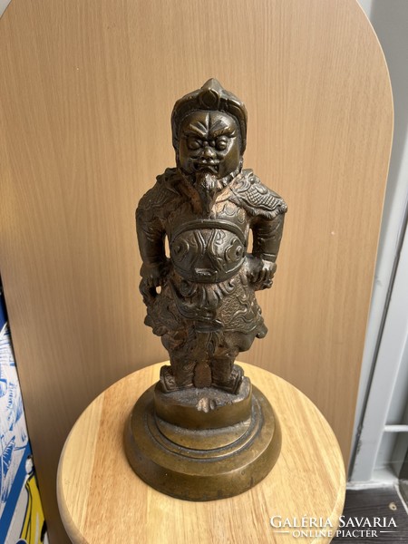 Copper alloy Chinese warrior statue r0