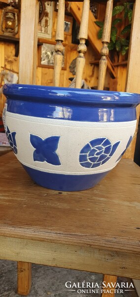 New flower pot, Kasbó ceramic flower bowl