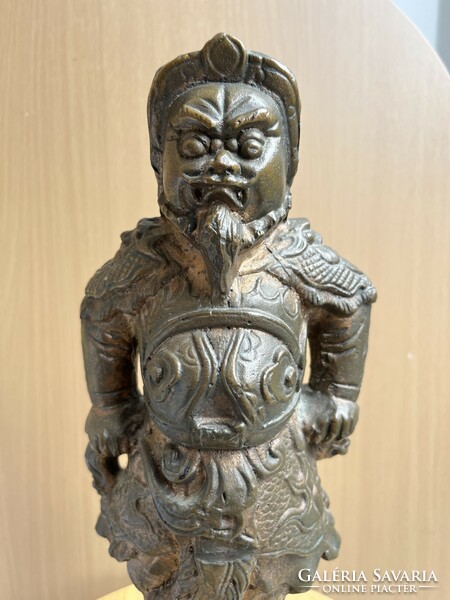 Copper alloy Chinese warrior statue r0