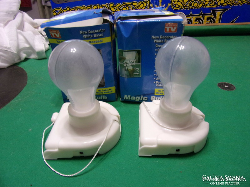 2 pcs cabinet lighting magic bulb