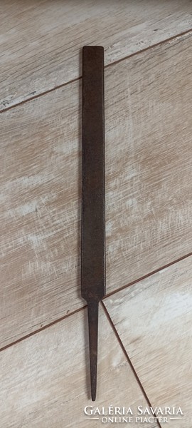 Old special marked metal file
