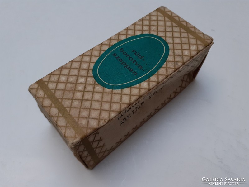 Retro KHV rúd borotvaszappan régi doboz papírdoboz