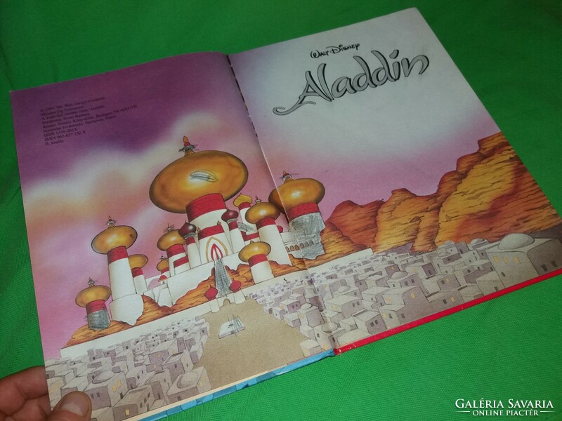 1997.Walt Disney:Aladdin - Walt Disney Stúdió képes mesekönyv képek szerint Disney Könyvklub