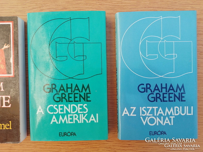 Graham greene - the beginning and the end / the quiet american / the train to istanbul / travels with my aunt