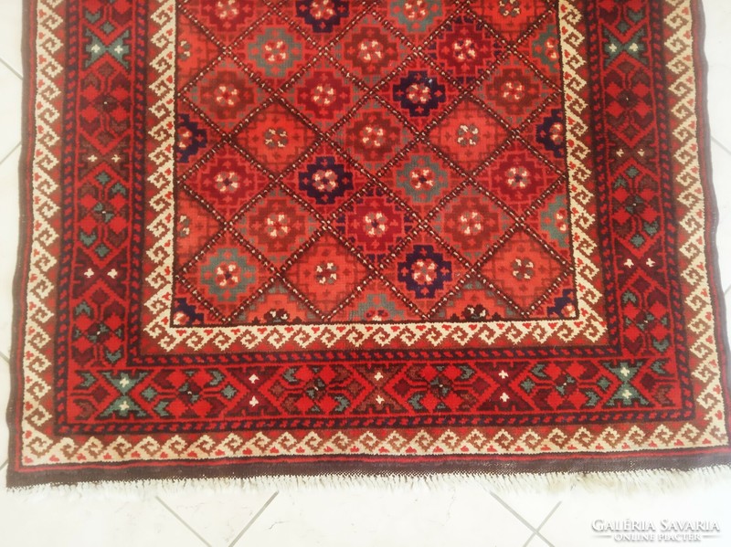 Régi kézi perzsa szőnyeg - 100x180 cm