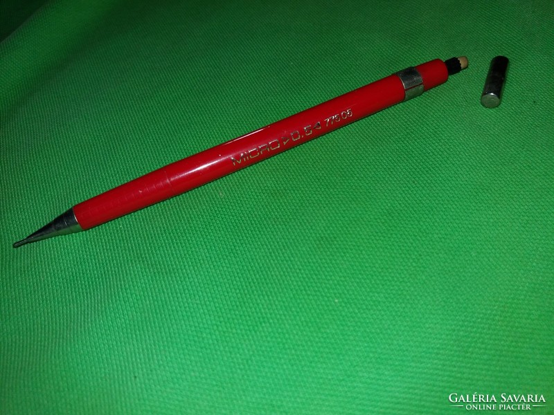 Retro metal, plastic staedler mechanical pencil 0.5 rare red color cover according to pictures