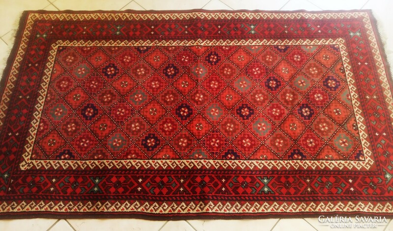 Old handmade Persian carpet - 100x180 cm