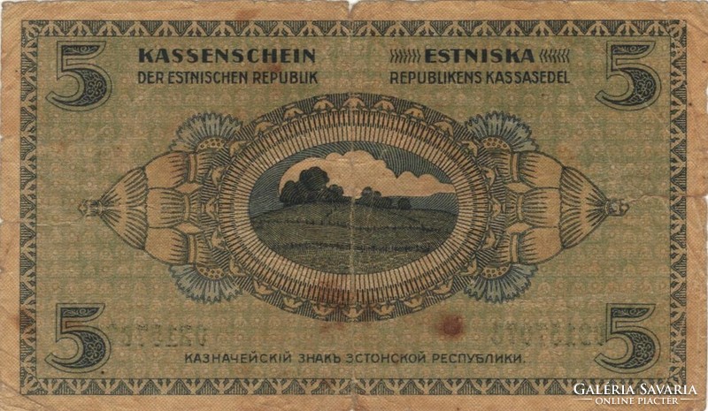 5 Brand 1919 in Estonia is rare